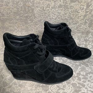 Ash Bowie Lace Up Wedge Sneakers